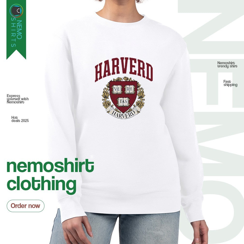 Harverd ve ri tas - Adult & Kids T-Shirts, Sweatshirts & Hoodies apparel design preview 4