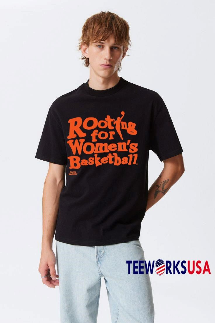 Rooting for Women's Basketball Playa Society - Adult & Kids T-Shirts, Sweatshirts & Hoodies apparel design preview 1