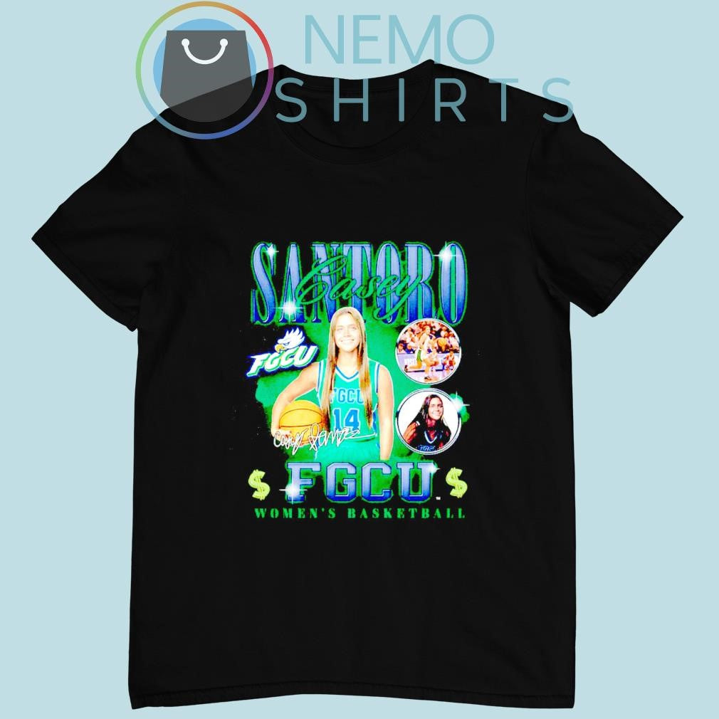 Casey Santoro Florida Gulf Coast Eagles signature - Adult & Kids T-Shirts, Sweatshirts & Hoodies apparel design preview 1