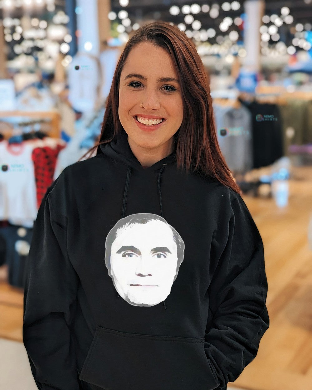 Kirk Cringe big head portrait - Adult & Kids T-Shirts, Sweatshirts & Hoodies apparel design preview 5
