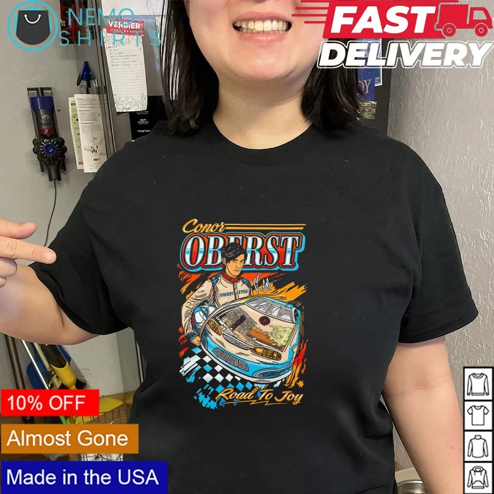 Conor Oberst Bright Eyes Road to Joy Bootleg - Adult & Kids T-Shirts, Sweatshirts & Hoodies apparel design preview 2