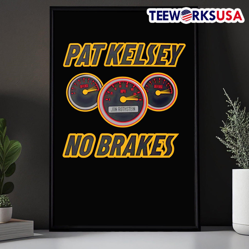 Pat kelsey no brakes - Adult & Kids T-Shirts, Sweatshirts & Hoodies apparel design preview 5
