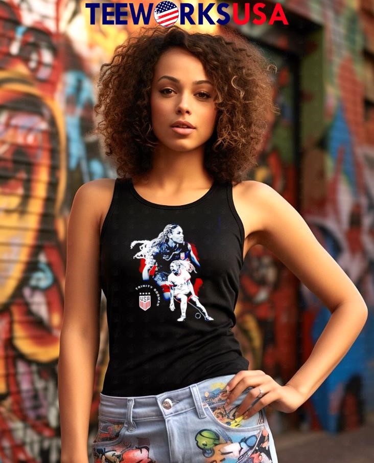 USWNT Trinity Rodman Graphic - Adult & Kids T-Shirts, Sweatshirts & Hoodies apparel design preview 7