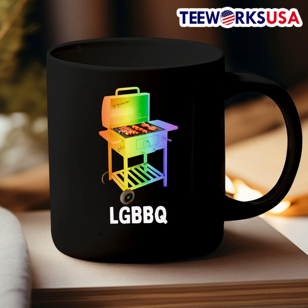 LGBBQ Pride barbeque - Adult & Kids T-Shirts, Sweatshirts & Hoodies apparel design preview 3