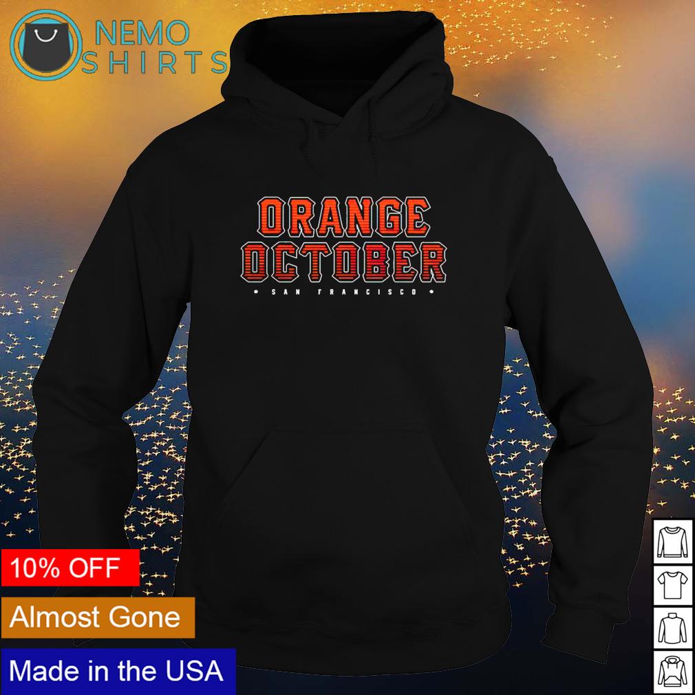 Orange October in San Francisco - Adult & Kids T-Shirts, Sweatshirts & Hoodies apparel design preview 2