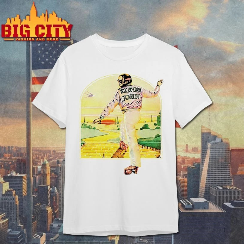 Goodbye Yellow Brick Road 50th Anniversary - Adult & Kids T-Shirts, Sweatshirts & Hoodies apparel design preview 1