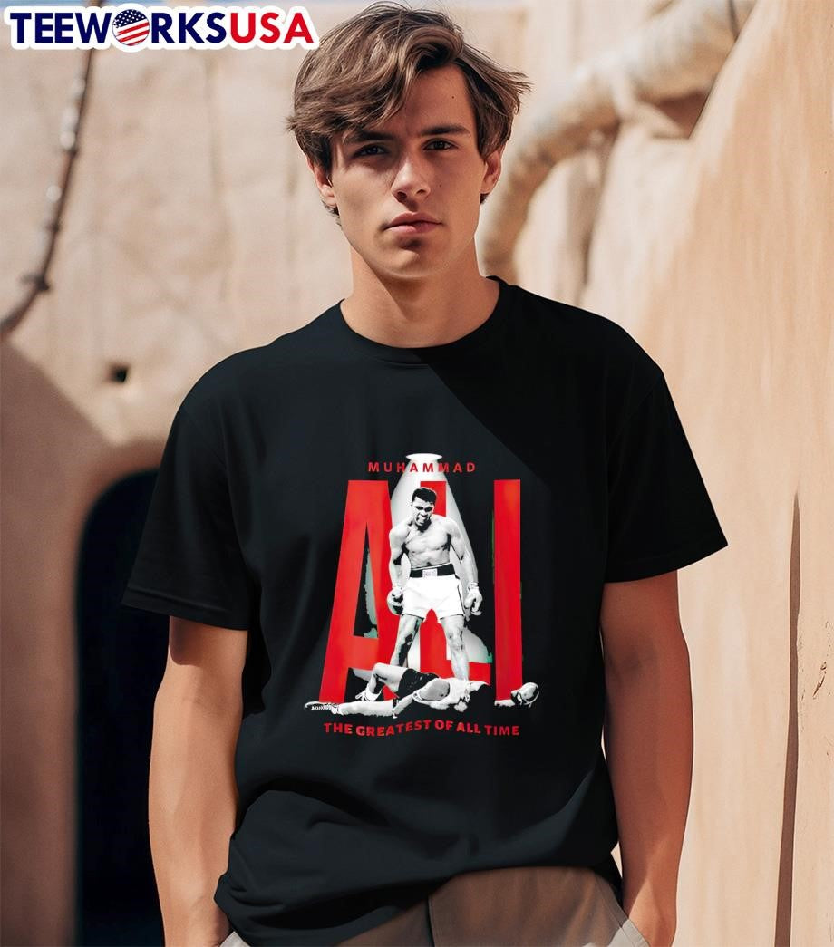 Muhammad alI greatest Boxer of all time - Adult & Kids T-Shirts, Sweatshirts & Hoodies apparel design preview 1