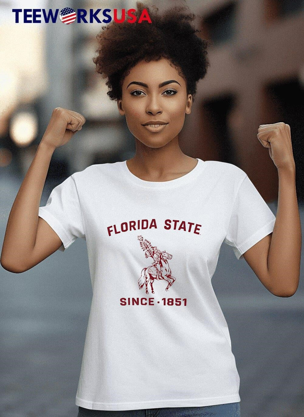 Florida State Duster Franklin since 1851 - Adult & Kids T-Shirts, Sweatshirts & Hoodies apparel design preview 8