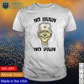 Biden no brain pain - Adult & Kids T-Shirts, Sweatshirts & Hoodies apparel design preview 1