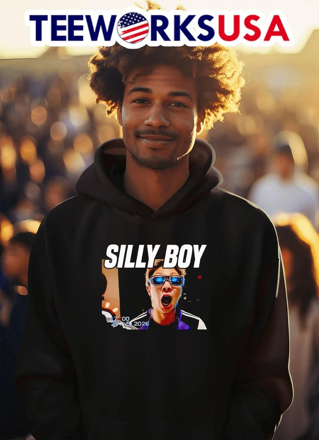 Silly Boy Rm Kim Namjoon - Adult & Kids T-Shirts, Sweatshirts & Hoodies apparel design preview 2