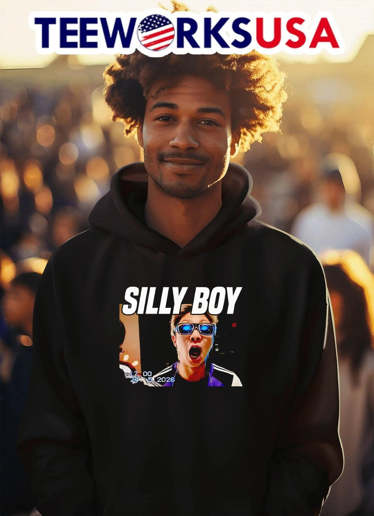 Silly Boy Rm Kim Namjoon - Adult & Kids T-Shirts, Sweatshirts & Hoodies apparel design preview 2