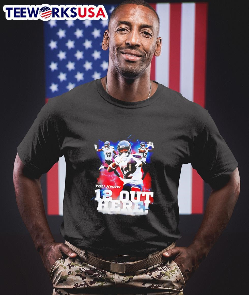 Nico Collins you know 12 out here - Adult & Kids T-Shirts, Sweatshirts & Hoodies apparel design preview 1