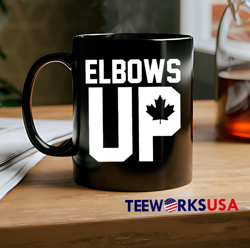 Canada Pride Elbows Up - Adult & Kids T-Shirts, Sweatshirts & Hoodies apparel design preview 2
