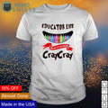 Educator life the one got me feeling craycray - Adult & Kids T-Shirts, Sweatshirts & Hoodies apparel design preview 1