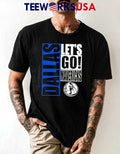 Dallas Mavericks let's go design - Adult & Kids T-Shirts, Sweatshirts & Hoodies apparel design preview 1