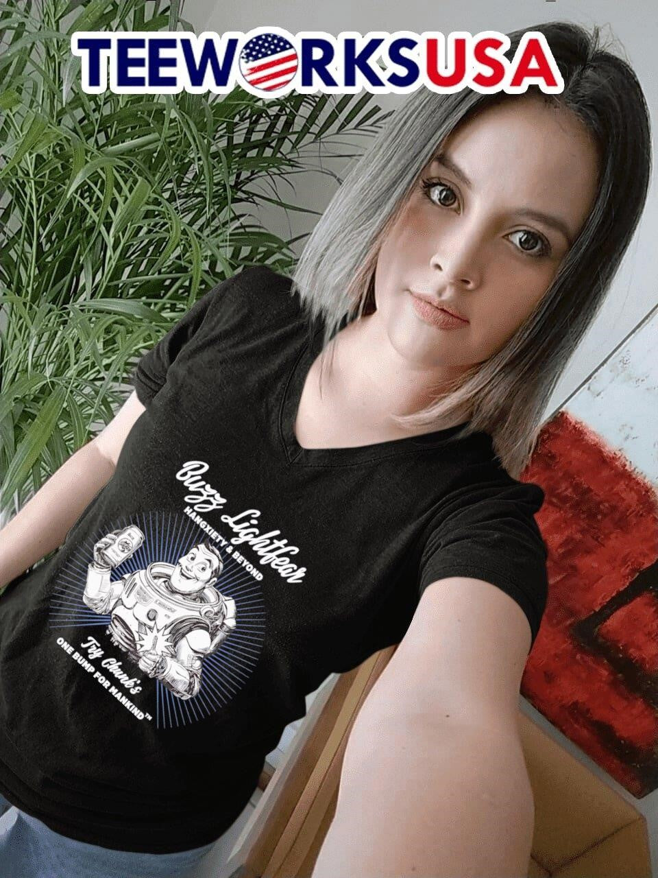 Buzz Lightfear hangxiety and beyond try chunk's one - Adult & Kids T-Shirts, Sweatshirts & Hoodies apparel design preview 7