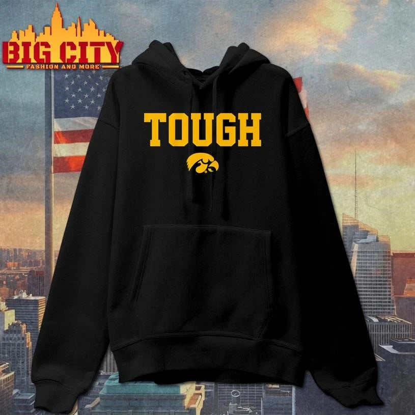 Iowa Basketball Tough College - Adult & Kids T-Shirts, Sweatshirts & Hoodies apparel design preview 2