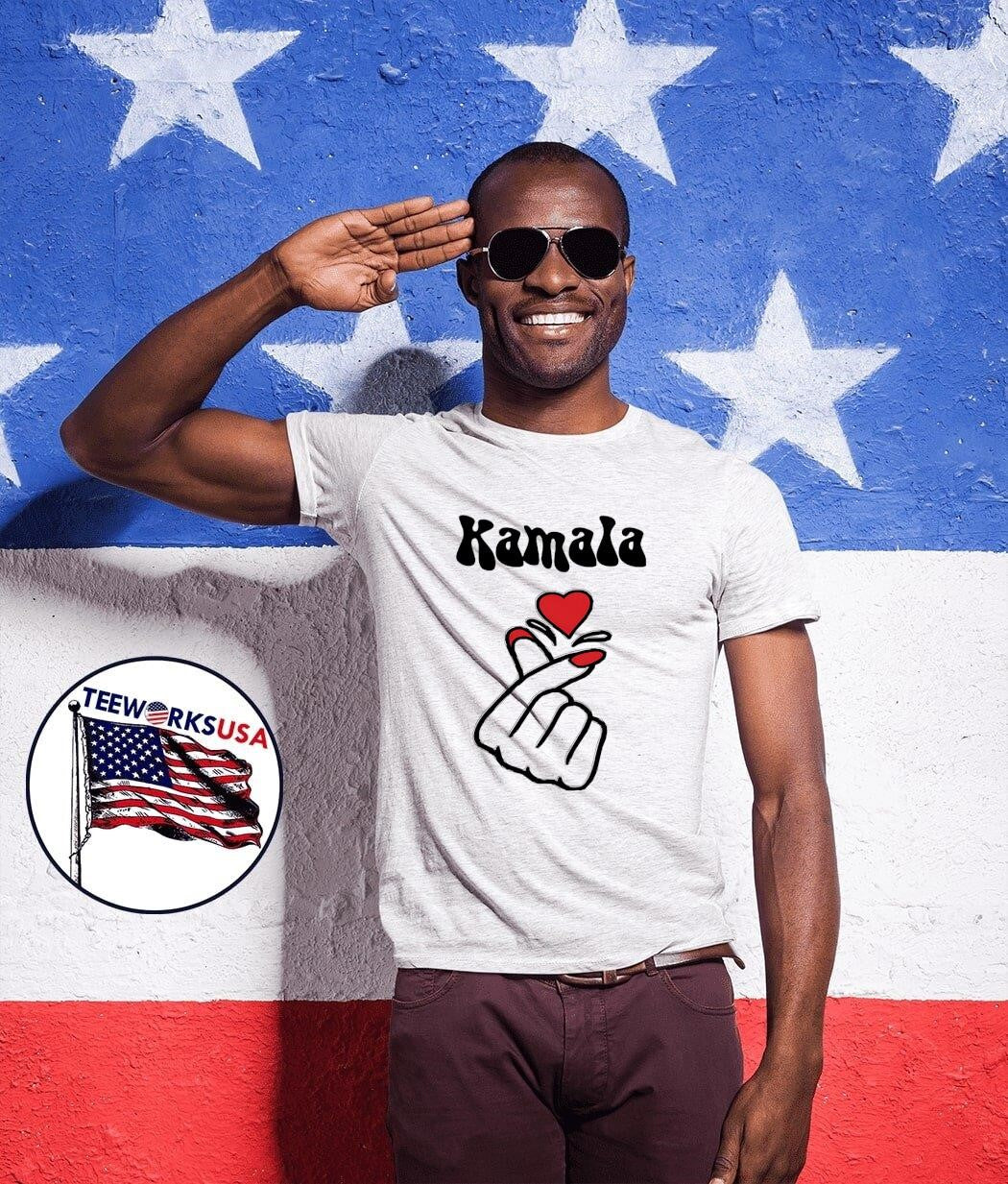 I love Kamala Harris for president 2024 - Adult & Kids T-Shirts, Sweatshirts & Hoodies apparel design preview 1