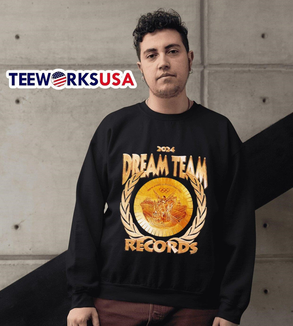 Stephen Curry LeBron James Kevin Durant 2024 dream - Adult & Kids T-Shirts, Sweatshirts & Hoodies apparel design preview 3