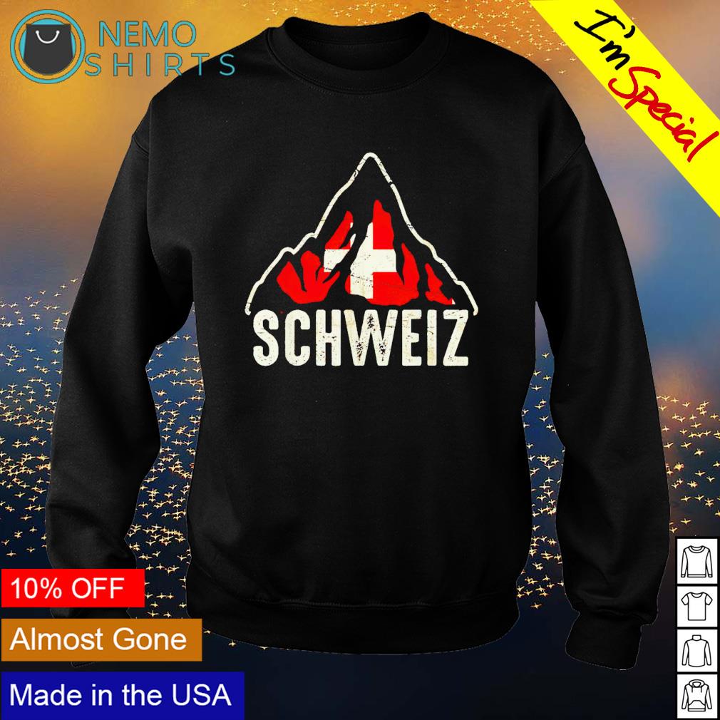 Switzerland Mountain lover - Adult & Kids T-Shirts, Sweatshirts & Hoodies apparel design preview 4