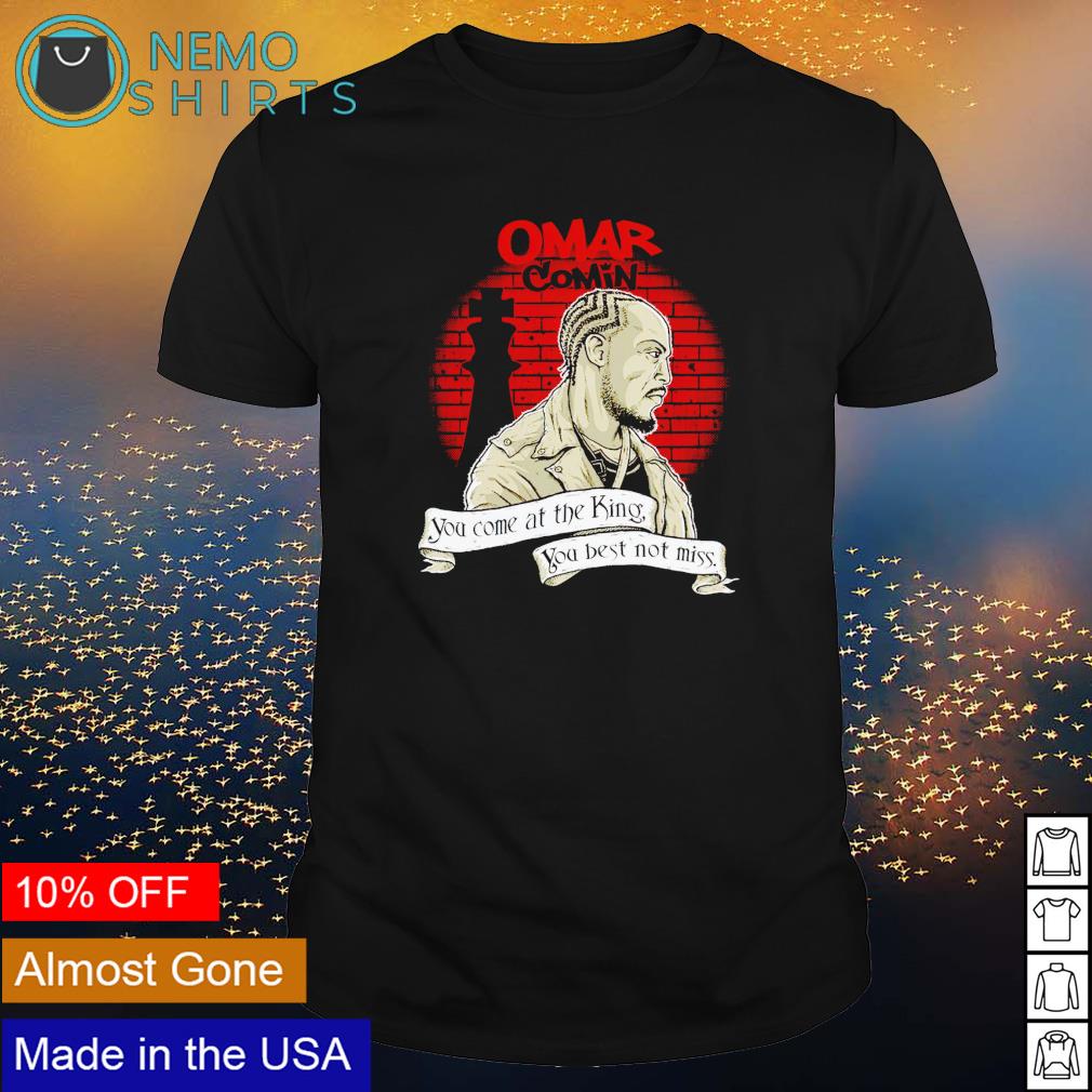 Michael K. Williams omar comin you come at the king - Adult & Kids T-Shirts, Sweatshirts & Hoodies apparel design preview 1