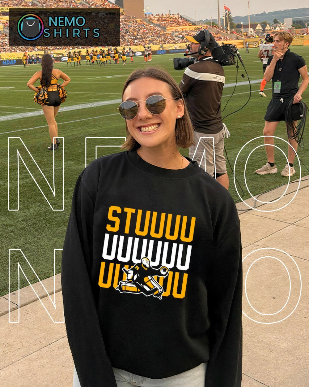 Stuuuuuuu Stuart Skinner Pittsburgh Penguins player - Adult & Kids T-Shirts, Sweatshirts & Hoodies apparel design preview 4
