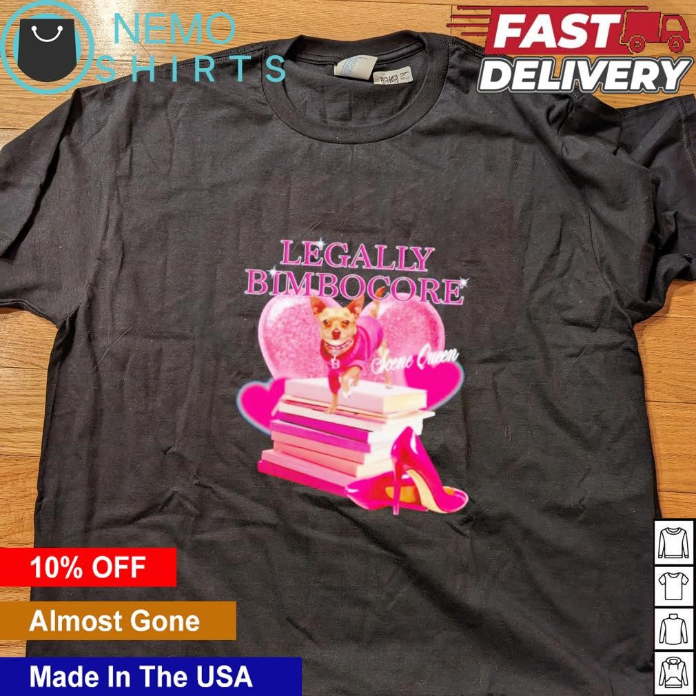 Legally bimbocore scene queen - Adult & Kids T-Shirts, Sweatshirts & Hoodies apparel design preview 4