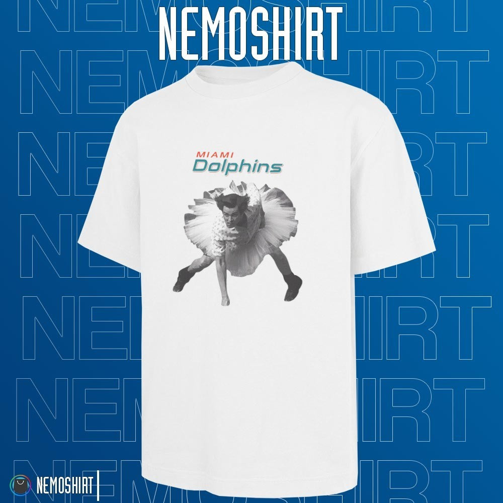 Ace Ventura ballet Miami Dolphins football - Adult & Kids T-Shirts, Sweatshirts & Hoodies apparel design preview 1
