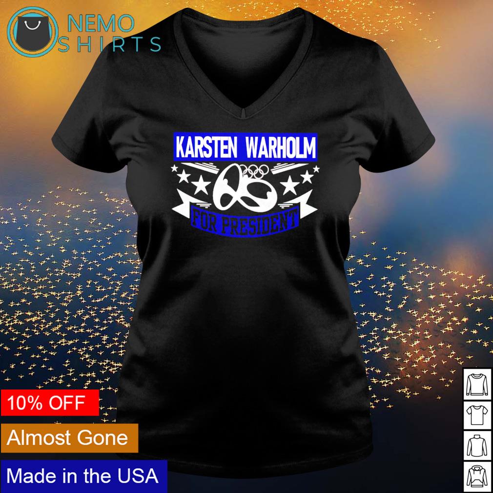 Karsten Warholm for president - Adult & Kids T-Shirts, Sweatshirts & Hoodies apparel design preview 5