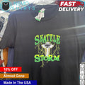 Seattle Storm storming - Adult & Kids T-Shirts, Sweatshirts & Hoodies apparel design preview 1
