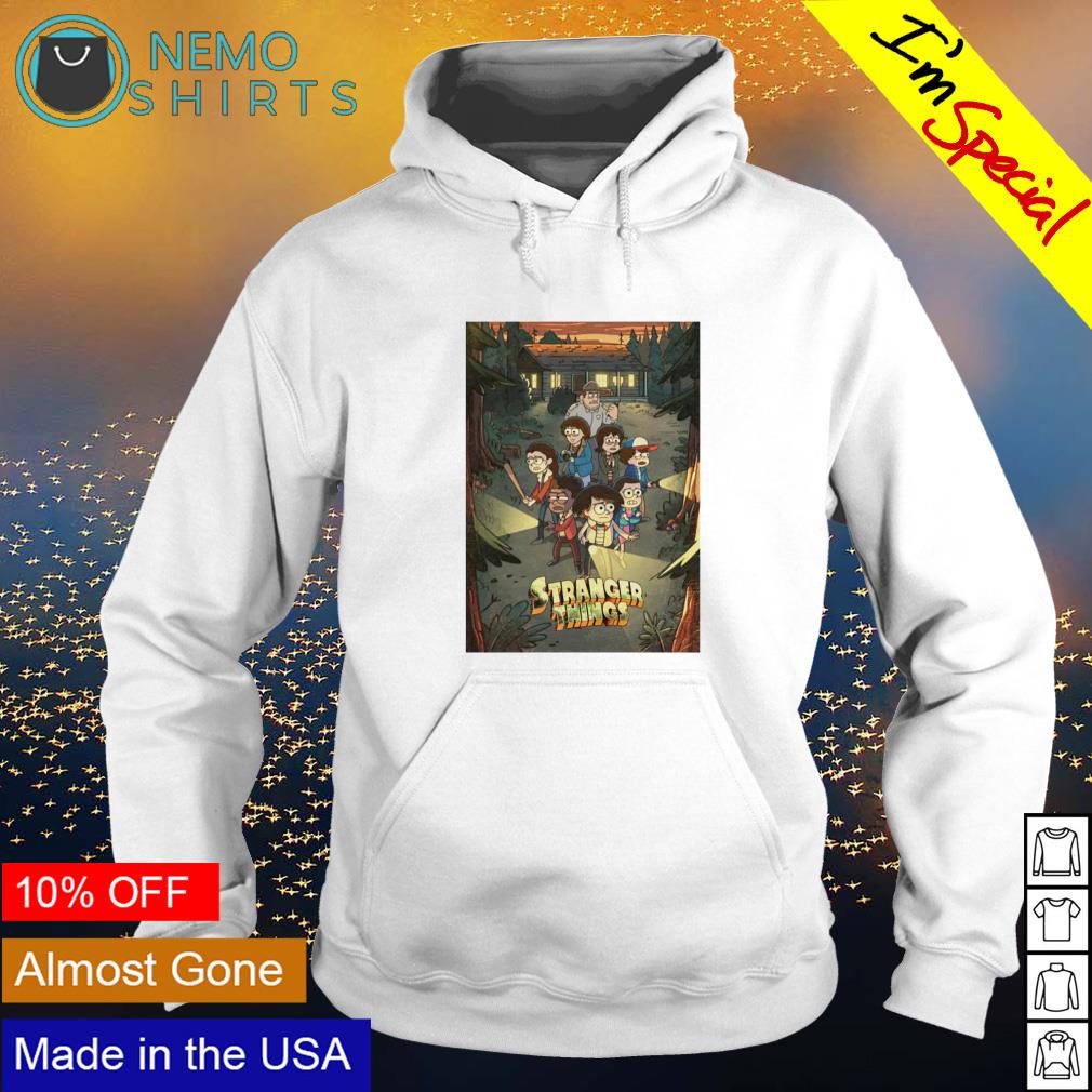 Gravity Falls Stranger Things - Adult & Kids T-Shirts, Sweatshirts & Hoodies apparel design preview 2