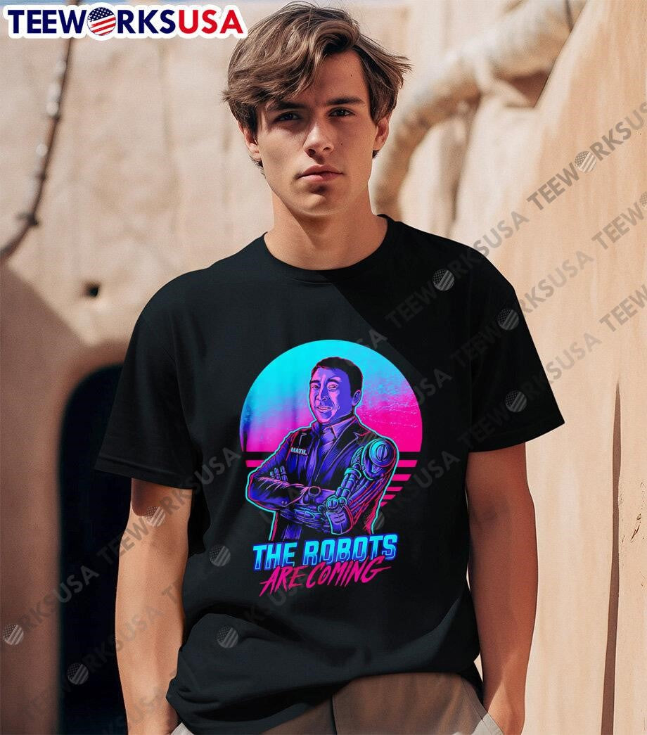 The Robots Are Coming graphic - Adult & Kids T-Shirts, Sweatshirts & Hoodies apparel design preview 1