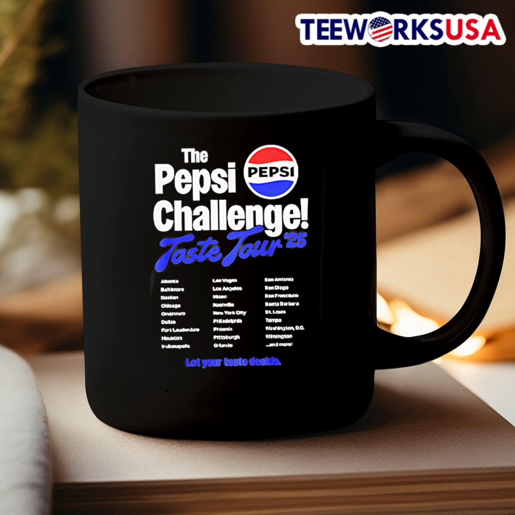 The Pepsi Challenge Taste Tour 2025 - Adult & Kids T-Shirts, Sweatshirts & Hoodies apparel design preview 3