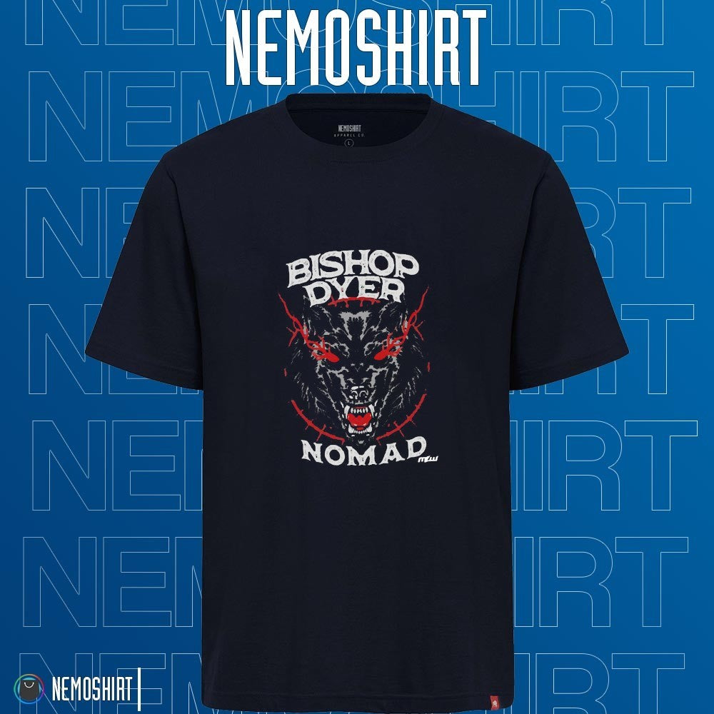 Bishop dyer nomad wolf MLW - Adult & Kids T-Shirts, Sweatshirts & Hoodies apparel design preview 1
