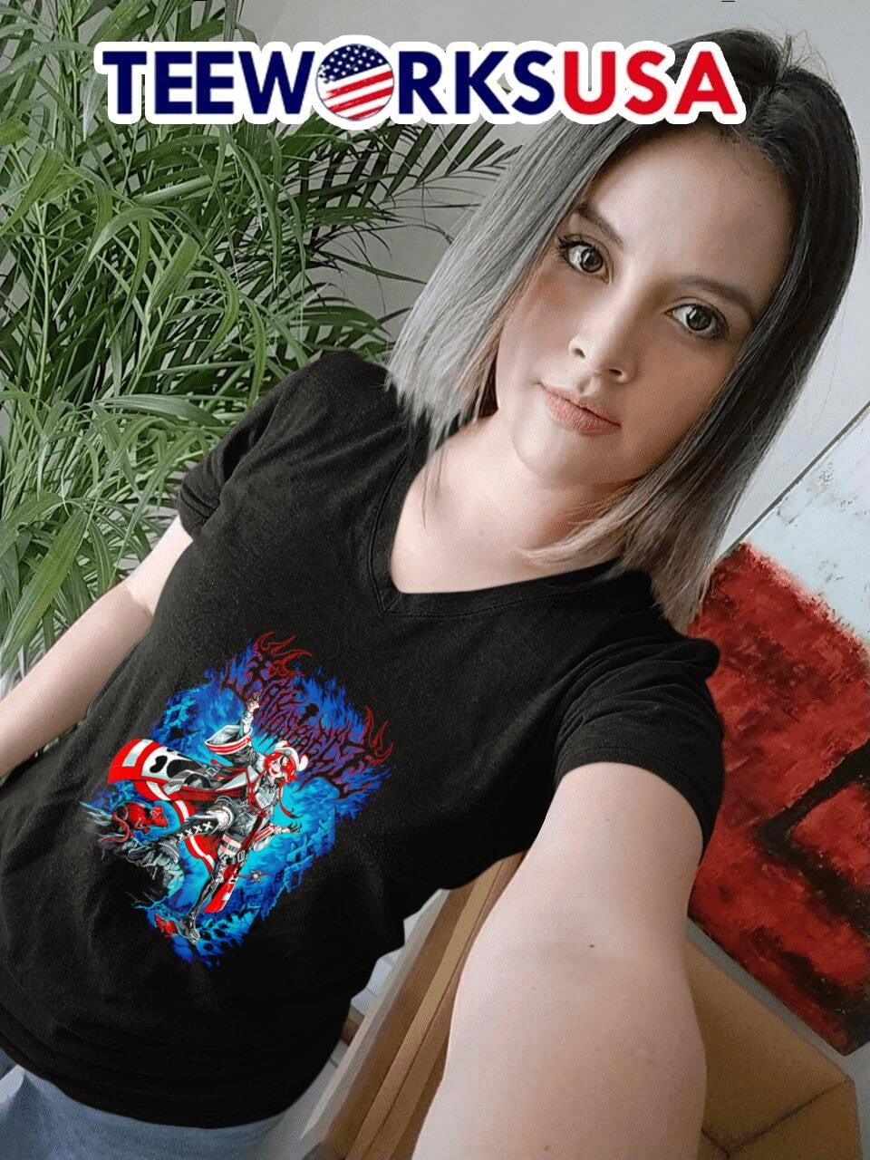 Hakos Baelz Metalcropolis - Adult & Kids T-Shirts, Sweatshirts & Hoodies apparel design preview 7