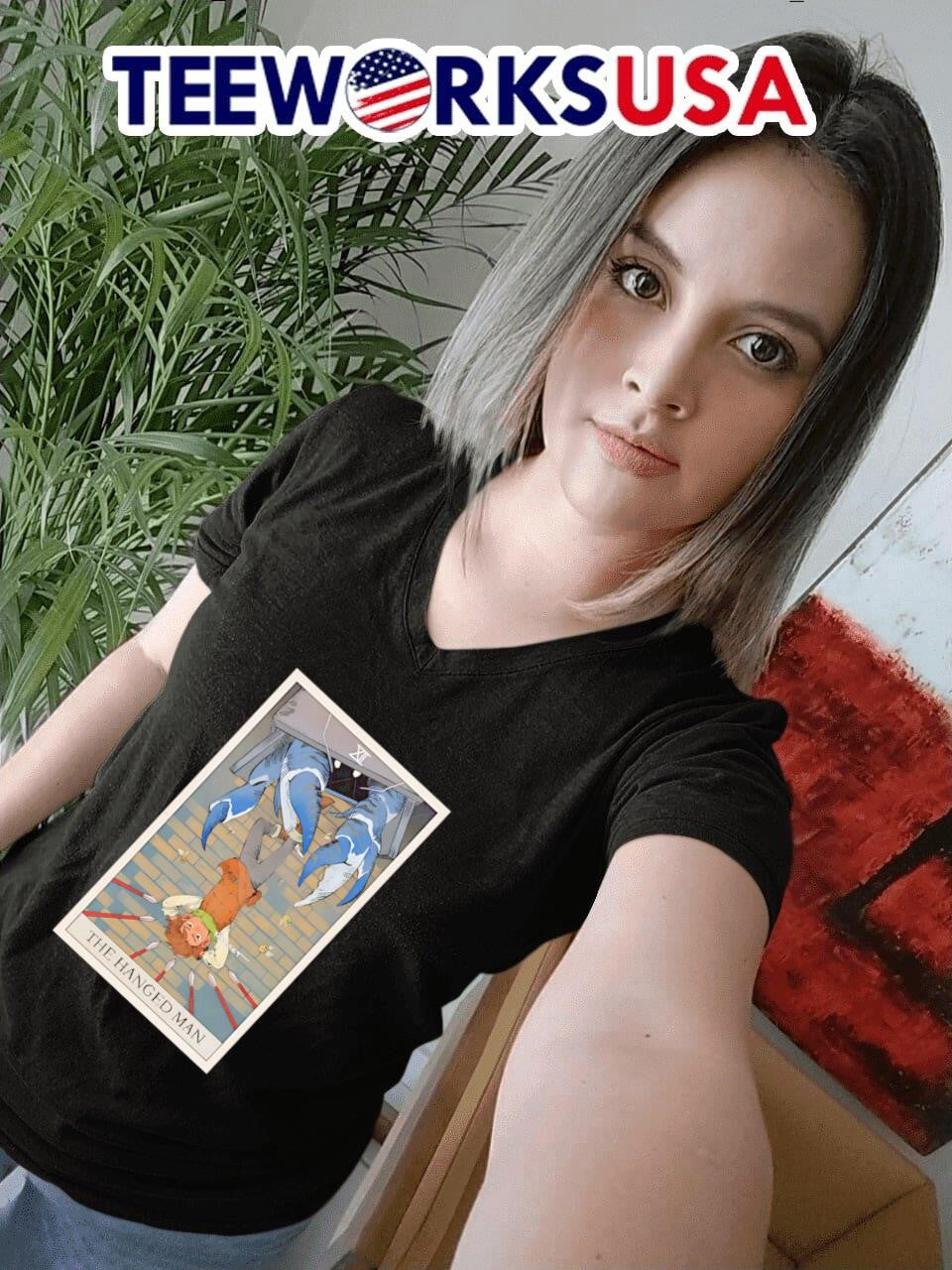 The Hanged Man card - Adult & Kids T-Shirts, Sweatshirts & Hoodies apparel design preview 4