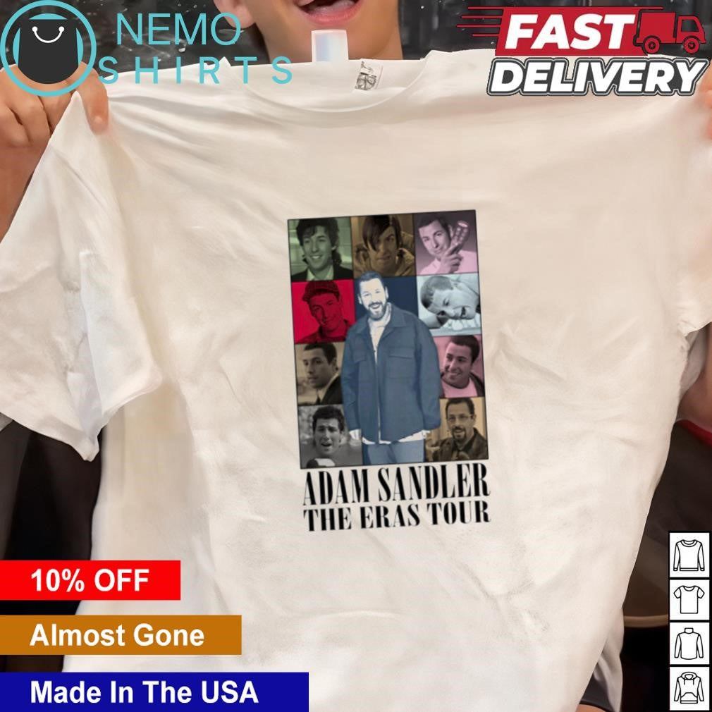 Adam Sandler the Eras Tour - Adult & Kids T-Shirts, Sweatshirts & Hoodies apparel design preview 1
