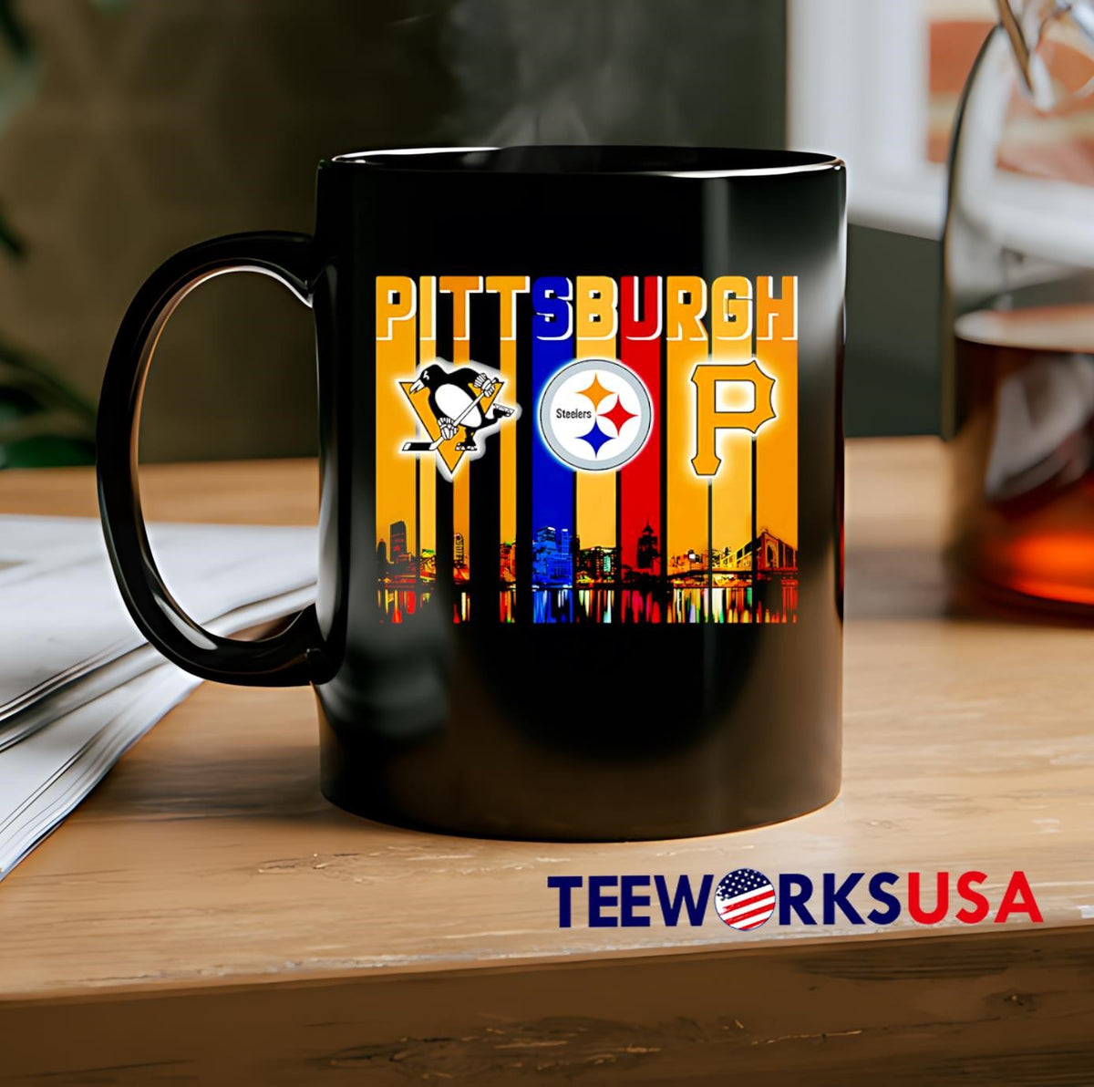 My City Team Pittsburgh - Adult & Kids T-Shirts, Sweatshirts & Hoodies apparel design preview 2