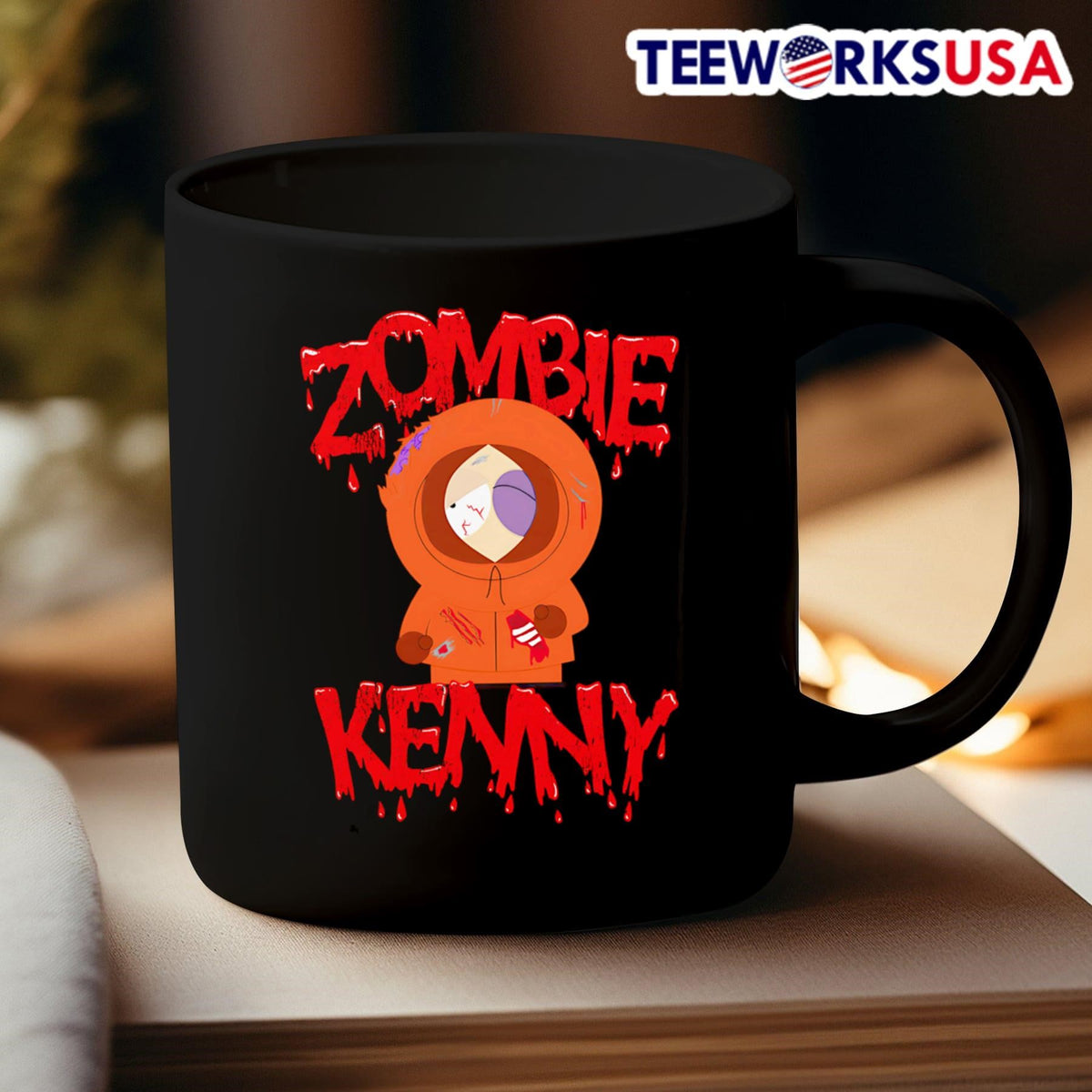 South Park Zombie Kenny - Adult & Kids T-Shirts, Sweatshirts & Hoodies apparel design preview 3