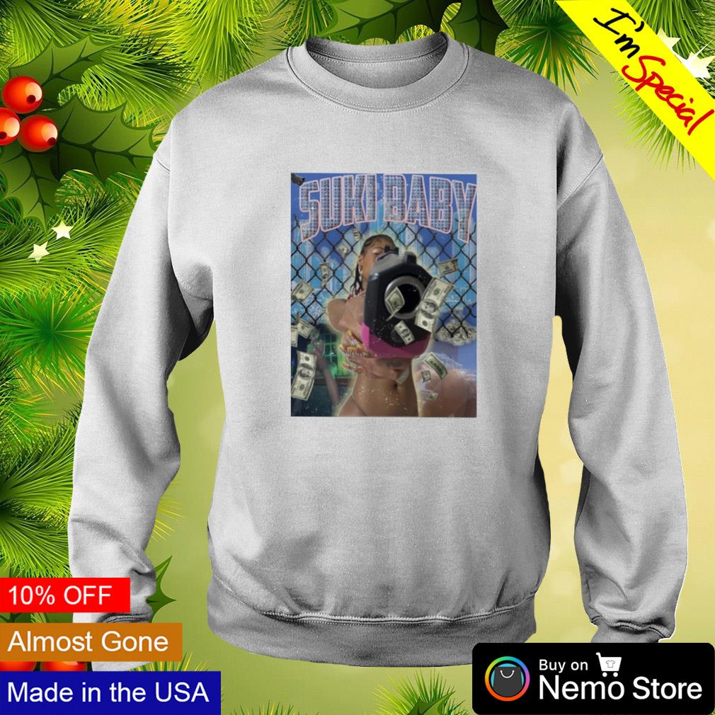Suki Baby shoot dollars - Adult & Kids T-Shirts, Sweatshirts & Hoodies apparel design preview 4