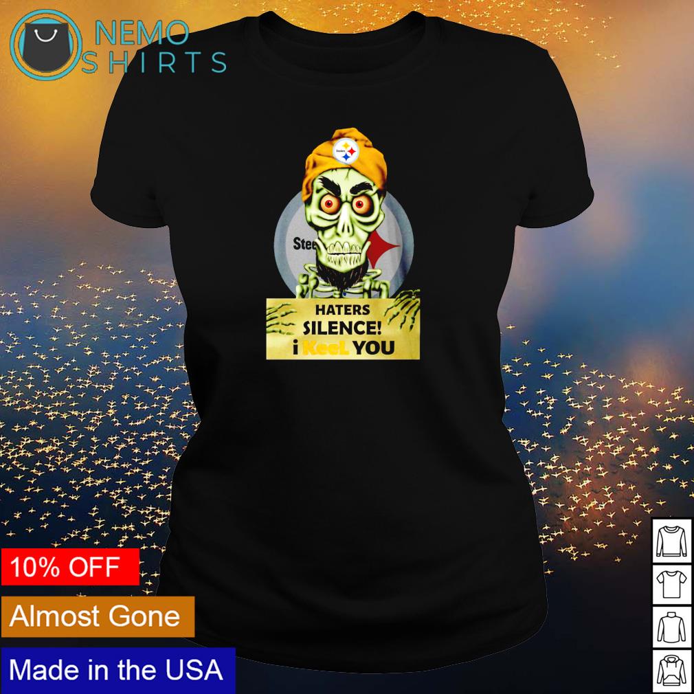 Jeff Dunham Steelers haters silence I keel you - Adult & Kids T-Shirts, Sweatshirts & Hoodies apparel design preview 3
