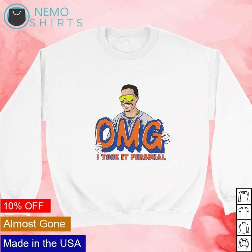 New York Mets Mark Vientos OMG I took it personal - Adult & Kids T-Shirts, Sweatshirts & Hoodies apparel design preview 4