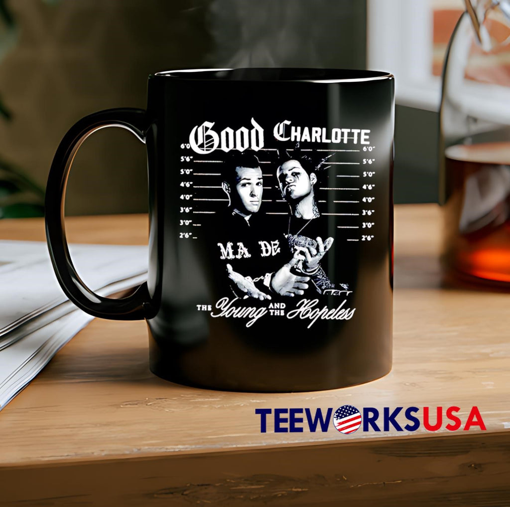 Old School Mugshot made - Adult & Kids T-Shirts, Sweatshirts & Hoodies apparel design preview 2