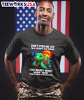 Turtle don't piss me off I'm a grumpy old woman I do - Adult & Kids T-Shirts, Sweatshirts & Hoodies apparel design preview 1