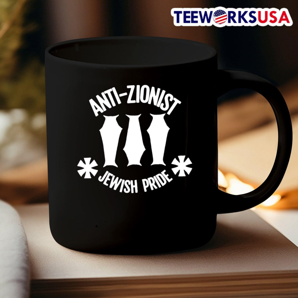 Anti Zionist Jewish Pride - Adult & Kids T-Shirts, Sweatshirts & Hoodies apparel design preview 3