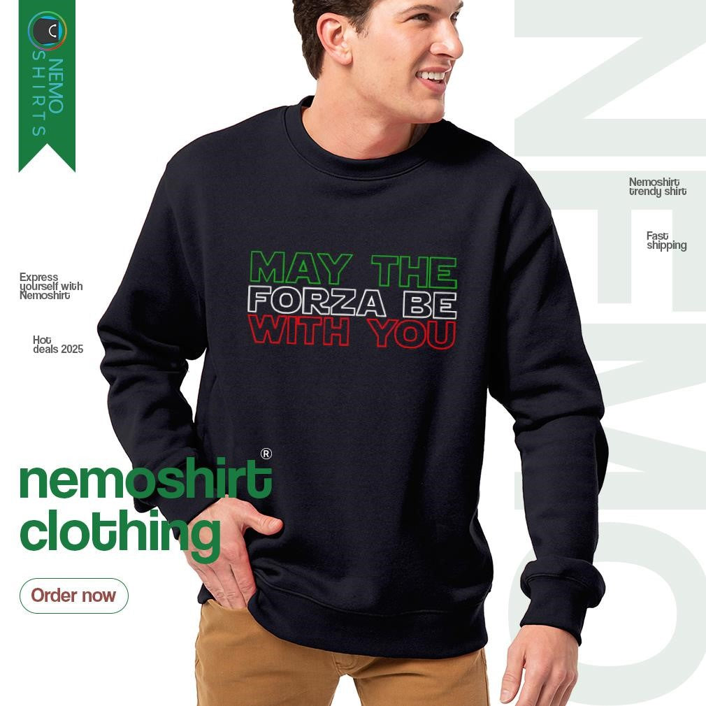 May the Forza be with you - Adult & Kids T-Shirts, Sweatshirts & Hoodies apparel design preview 4