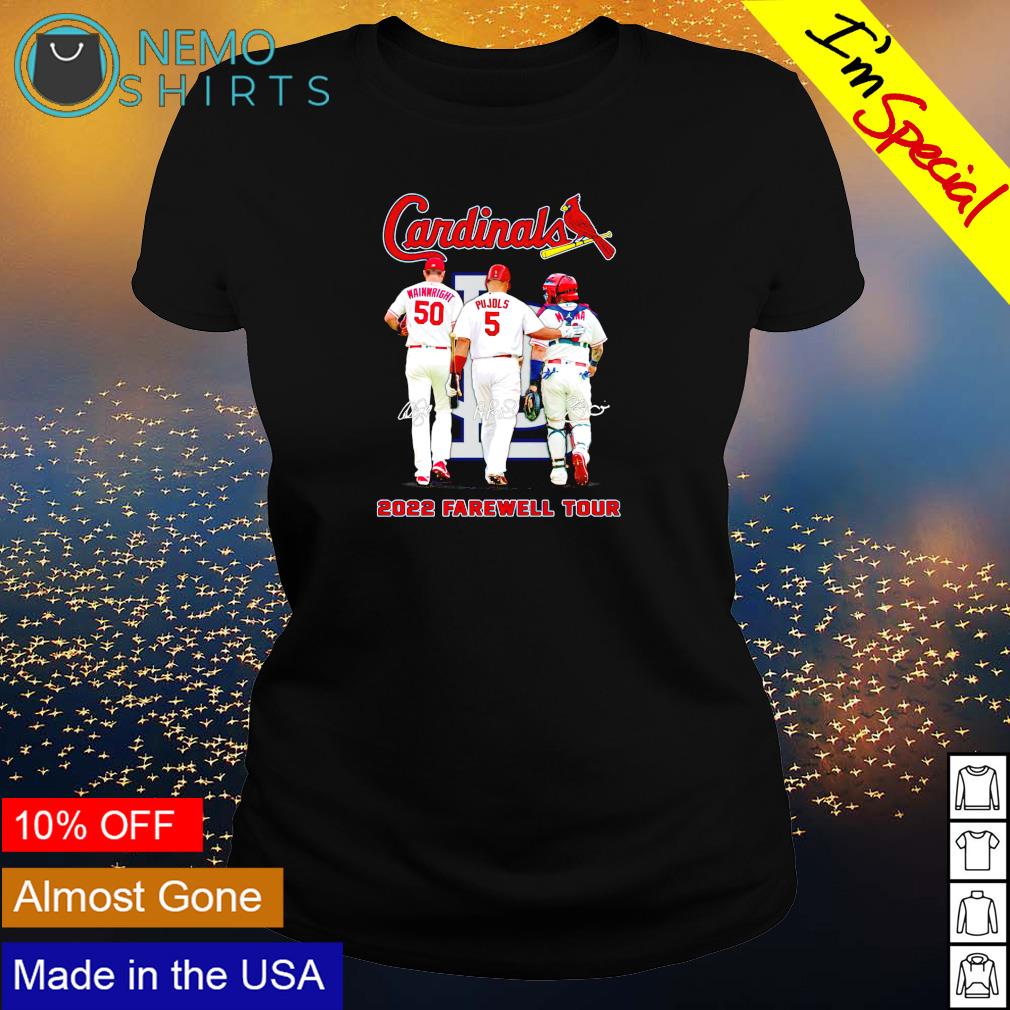 Cardinals Wainwright Pujols and Molina 2022 farewell - Adult & Kids T-Shirts, Sweatshirts & Hoodies product image 3