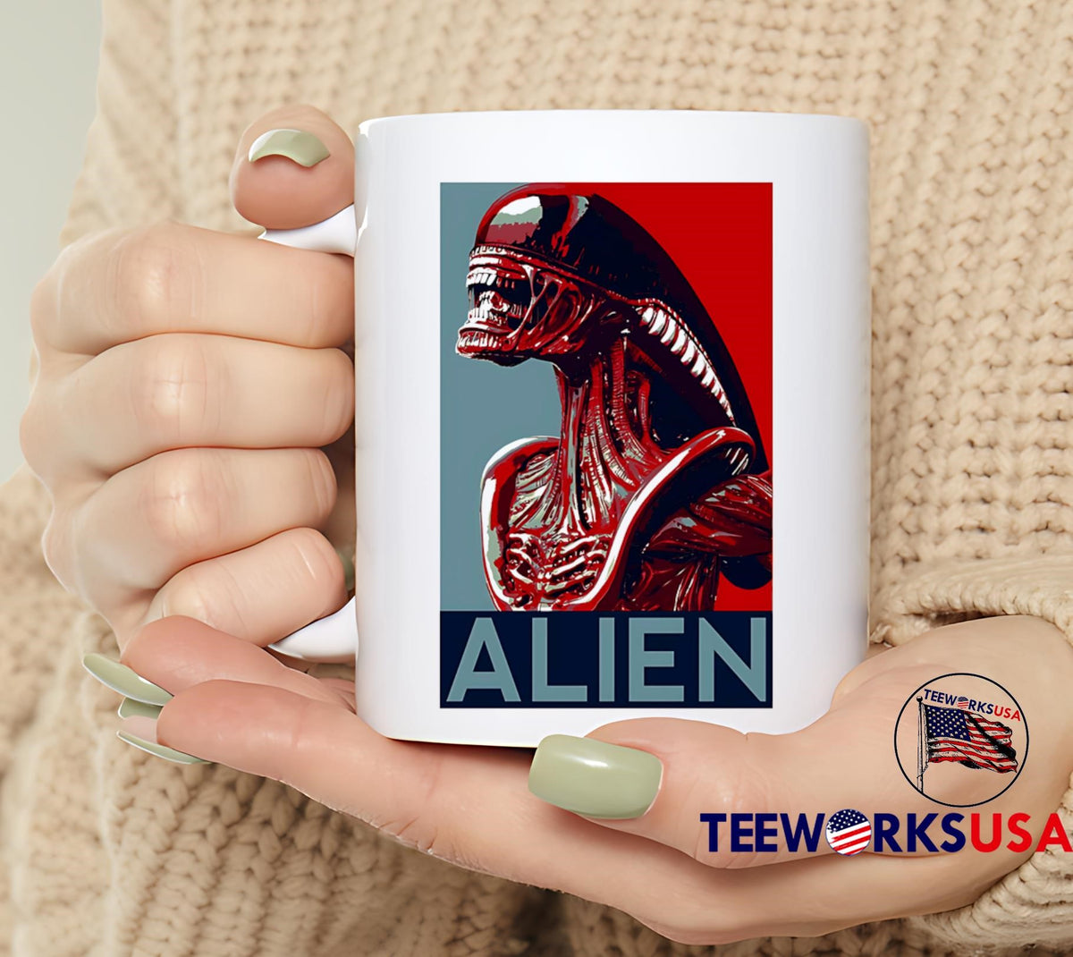 Xenomorph Retro Alien Movie - Adult & Kids T-Shirts, Sweatshirts & Hoodies apparel design preview 6