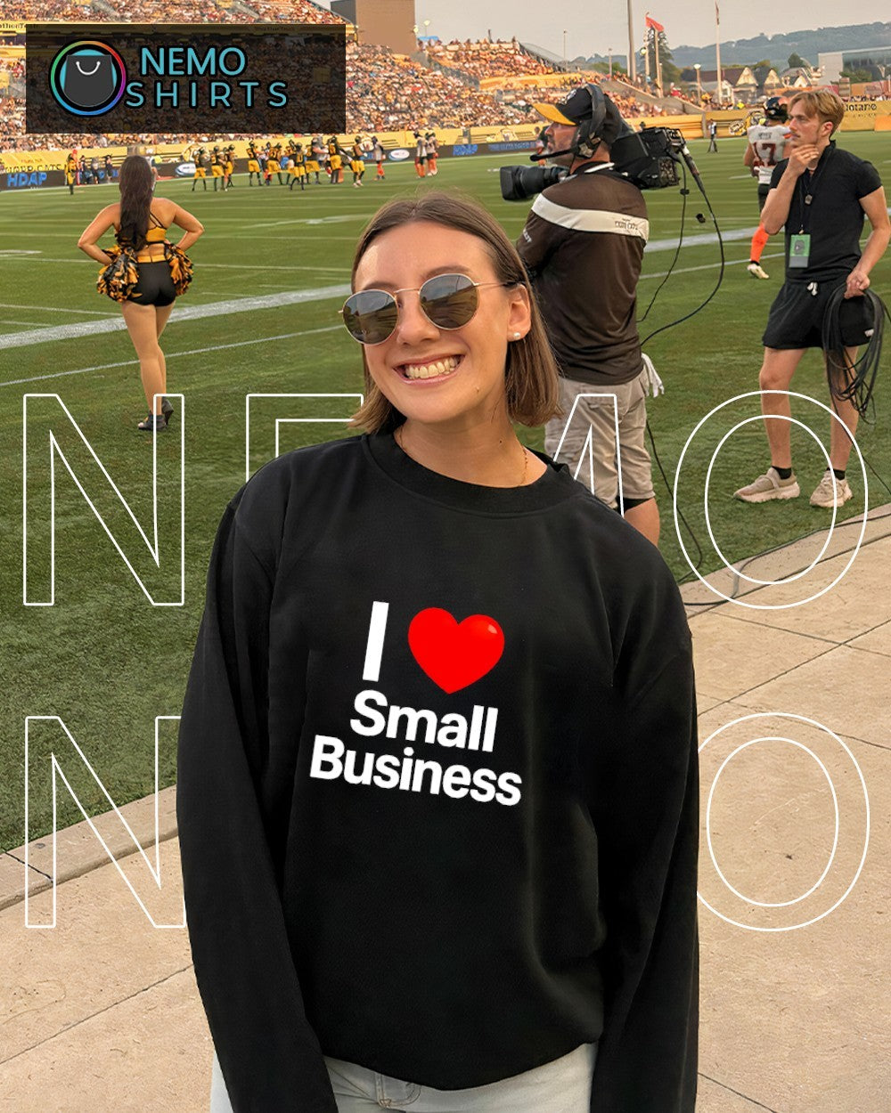 I love small business - Adult & Kids T-Shirts, Sweatshirts & Hoodies apparel design preview 6