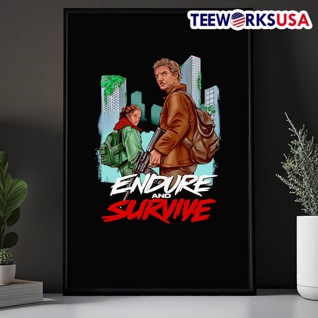 Endure and Survive The Last of Us - Adult & Kids T-Shirts, Sweatshirts & Hoodies apparel design preview 5